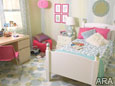 Create a playful kid zone on a budget
