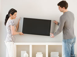 Tips for mounting that greatest of holiday gifts: a flat screen TV