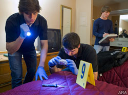 Forensic science a popular degree program thanks to prime time