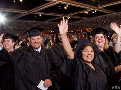 College credit but no degree: The focus is on working adults